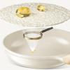 COOKER KING Non-Stick Frying Pan with Medical Stone Coating, Multi-Functional Low-Smoke Pan, 28cm