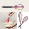 Stainless Steel Handle Silicone Balloon Wire Egg Beater Whisk Mixer Kitchen Tool