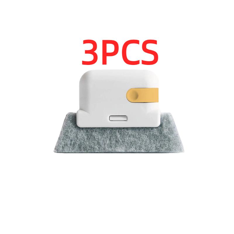 

3PCS Multi-Function Door And Window Track Cleaning Brush Detachable Cleaning Brushes For Door Gaps,Window Channels,Grooves, And Hard To Reach Crevices