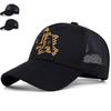 Unisex Letter Embroidery Baseball Net Caps Outdoor Adjustable Spring And Summer Casual Sunscreen Hat