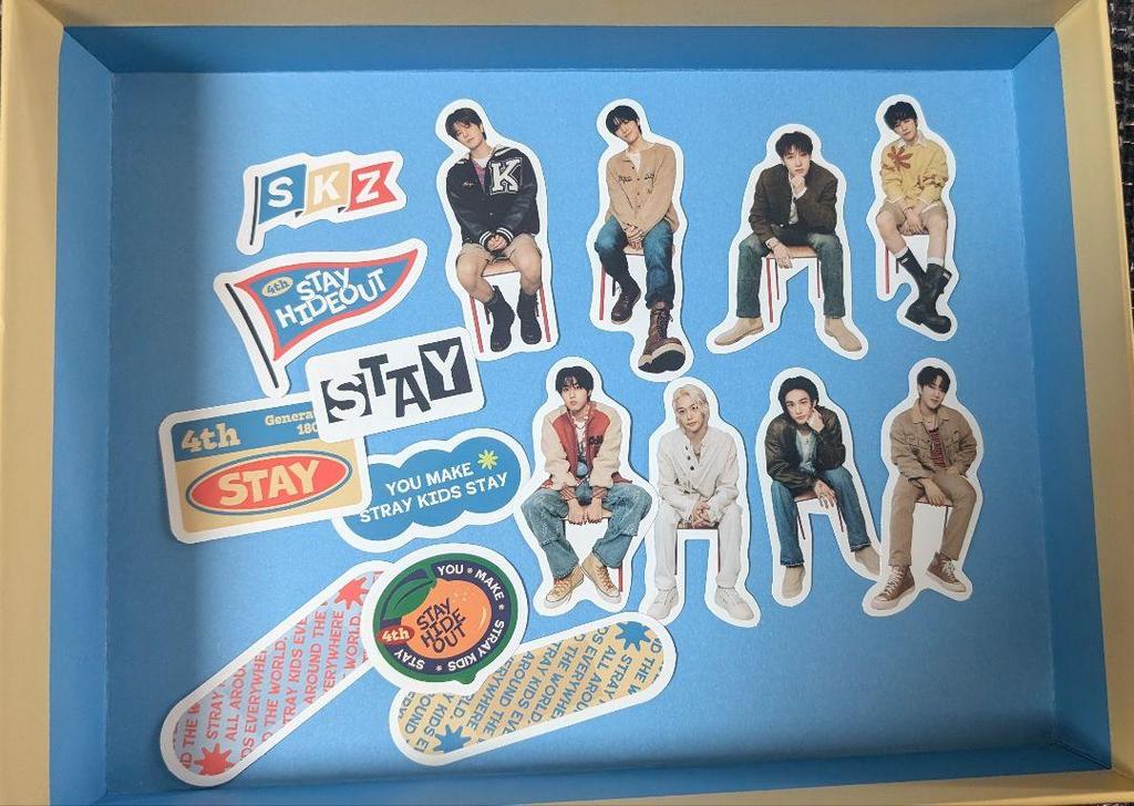 [USED] Straykids Stayhideout 4th Home FC 4th Period Kit