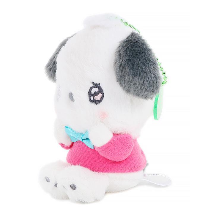 Sanrio Pochacco Mascot Holder Mini Plush Toy (Emo-kyun)