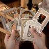 10pcs/pack Decor Scrapbook Vintage Sticker Materials Paper Retros Framework DIY Junk Journal Collage Po Album Retro Stickers