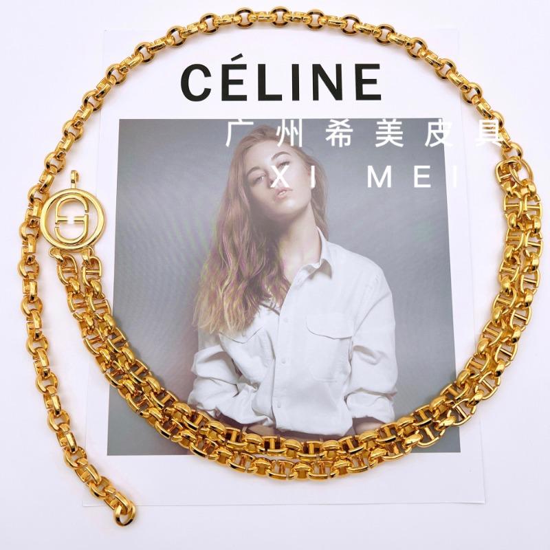 

Однотонная цепочка на талию с высокой текстурой, модная и универсальная женская цепочка для костюма, пояс золотой