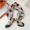 Paisley Flower Print Handkerchief Soft Cotton Linen Head Neck Scarves Hair Scarf Neckerchief Headscarves Square Scarf Headband