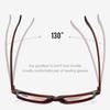 Gradient-Tinted Sun Presbyopia Eyewear Bifocal Reading Glasses with Large Frames for Near and Far Vision Unisex +1.0 To +4.0