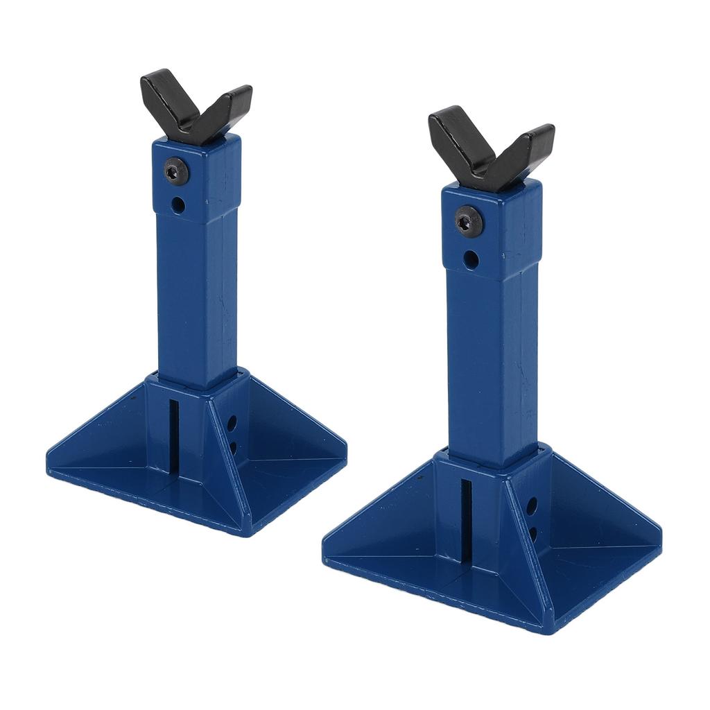 1 Pair RC Car Jack Stand Metal Height Adjustable RC Jack Toy Stands for 1 18 1 10 1 8 1 7 RC Crawler Truck Car