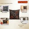 2D Exquisite Geometric Pattern Decorative Pillow Covers Pattern Cushion Cover Suitable For Sofa Bedroom Car Pillow Cover