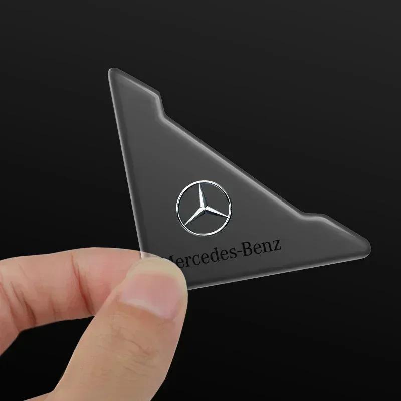 2Pcs Car Door Corner Cover Anti-Scratch Protection Sticker For Mercedes benz A C E class AMG W204 W205 W176 W211 W213 GLA GLCRR1