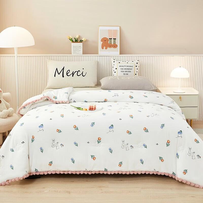 Tangna Home German Velvet Jacquard Winter Duvet Set