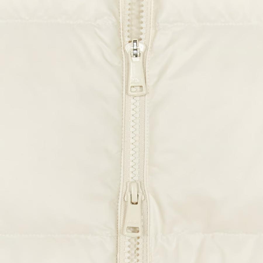 New MLB New York Yankees Down Jacket Women's Ecru 3FDJB1346-50CRD