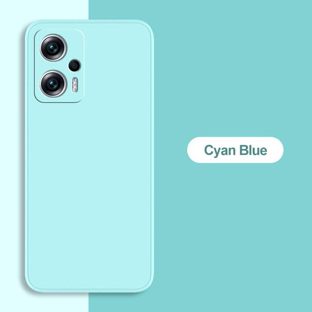 Original Liquid Silicone Phone Cases For Xiaomi Poco F5 F 5  PocoF5 F5 Tection Soft TPU Case Back Cover For Poco F5