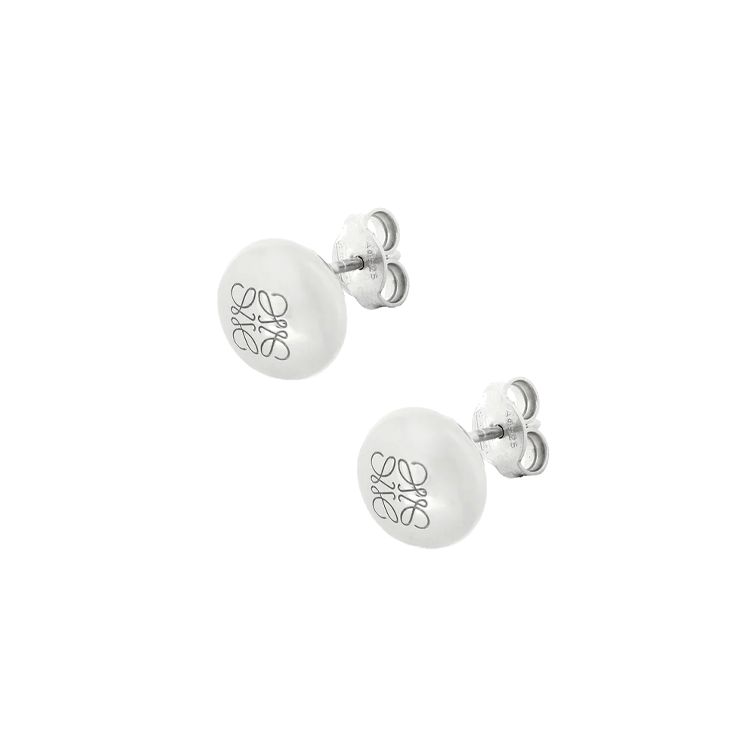 

Loewe Logo Engraved 925 Silver Earrings Women earrings J821239X231160 F,Silver
