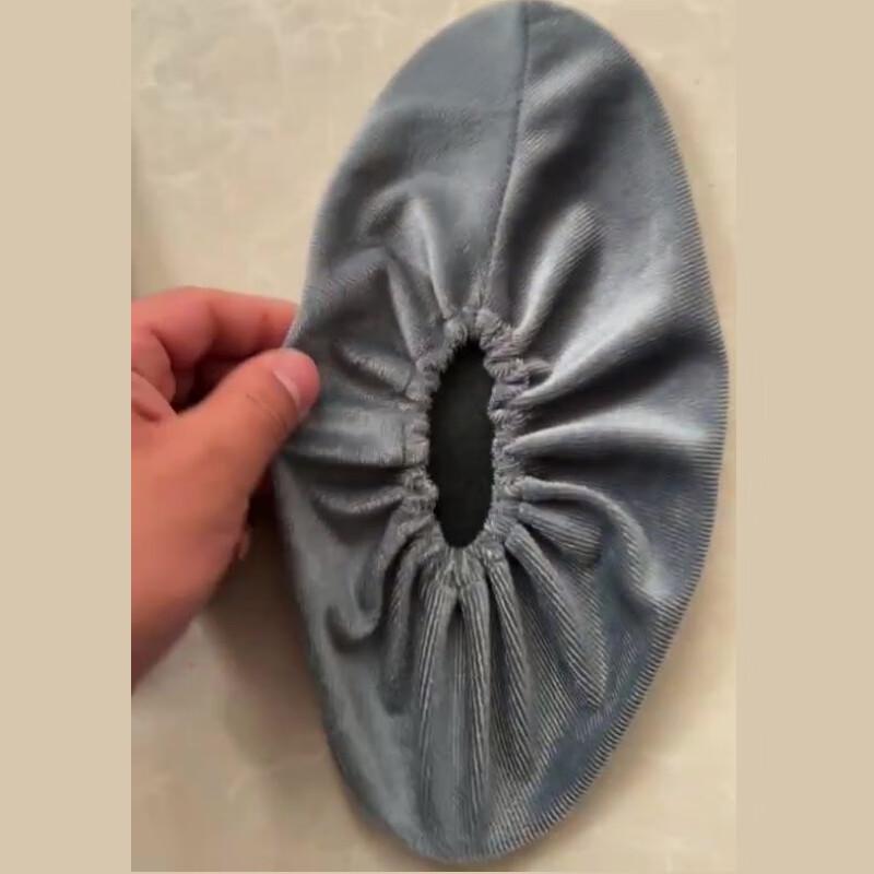 Jiyoushi Wiederverwendbare rutschfeste Flanell-Überschuhe