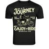 Life Is A Journey Motorcycle T-Shirt - Biker Motivation Ride