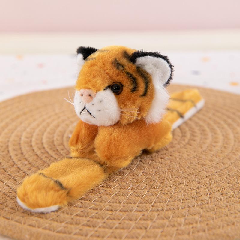 Tiger Bracelet Snapping Ring Couple Elephant Giraffe Children Pat Bracelet Safari Plush