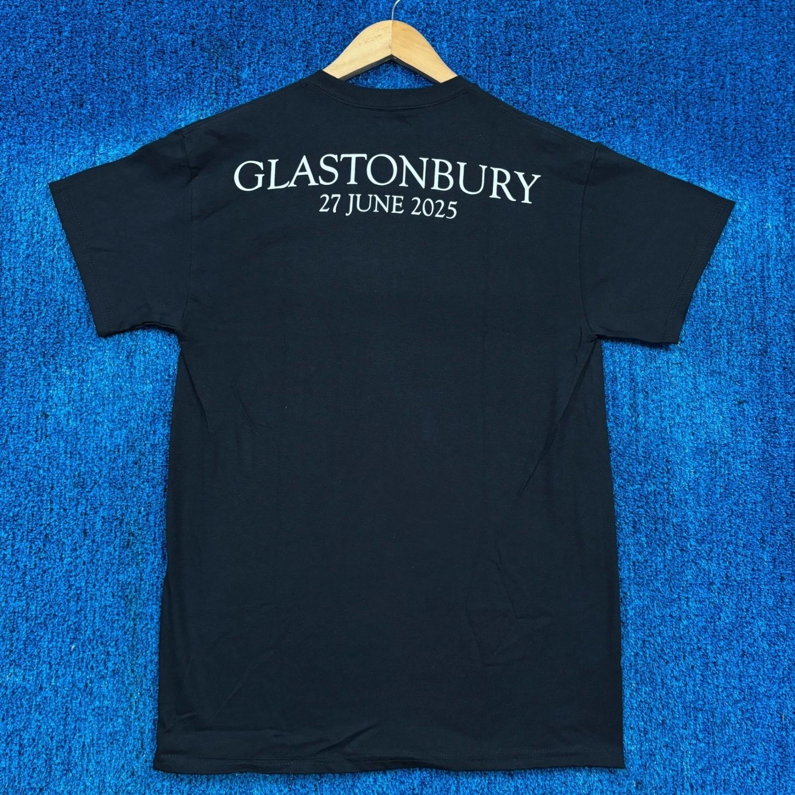 

The 1975 Glastonbury 2025 Music Festival Synth Wave Tee M M