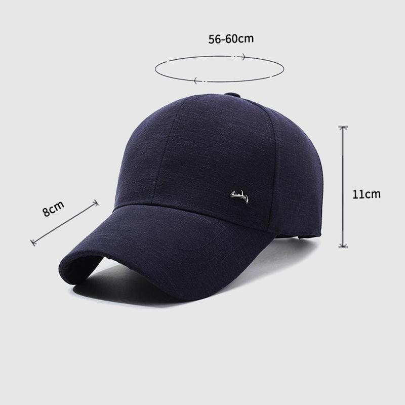 Men's Cap Spring Autumn Sunscreen Sun Hat Outdoor Middle-aged Baseball Cap