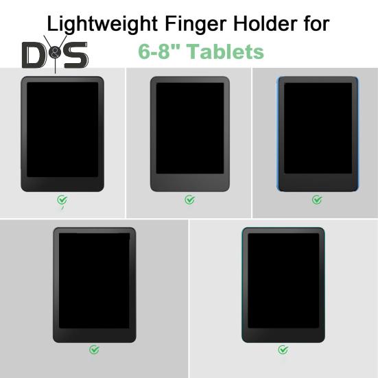 Curea de mână din silicon pentru tablete Kindle, universală, de înaltă elasticitate, sigură și ușoară, pentru cititor de cărți electronice, mâner deget, suport pentru accesorii Kindle