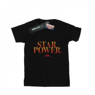 Mens Captain Marvel Star Power T-Shirt