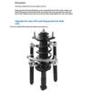 Car Coil Spring Compressor Tool Set Professional Strut Spring Removal for Suspension Replacement and Repair