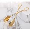 Zinc Alloy Metal Spoon Salad Clip Exquisite Party Self-Service Clip Tray Cake Birthday Party Tableware Clip Multifunctional