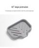 Non-Slip Silicone Soap Dish and Draining Mat for Kitchen & Bathroom