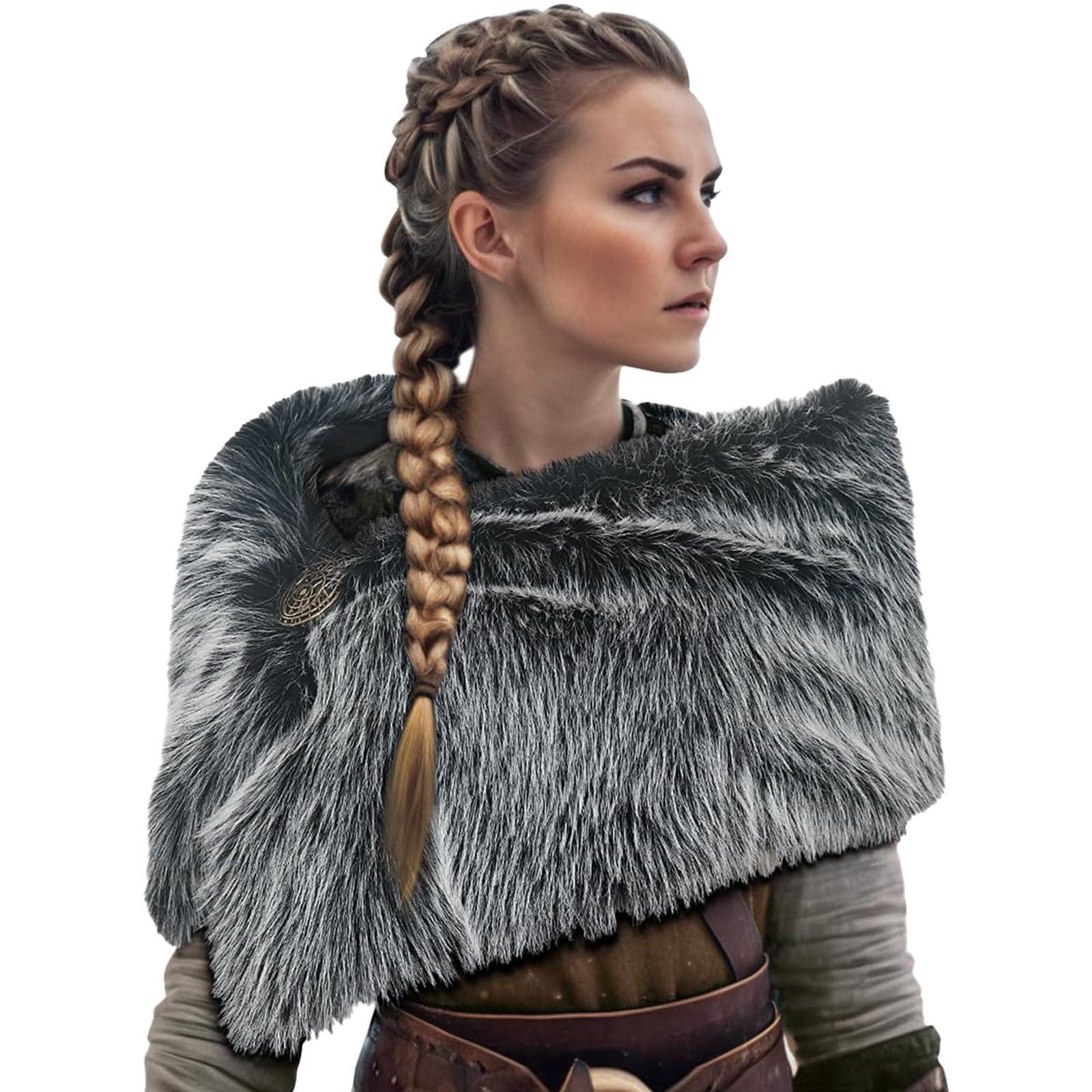 

Unisex Faux Grass Cosplay Cloak Shawl Cape One Size