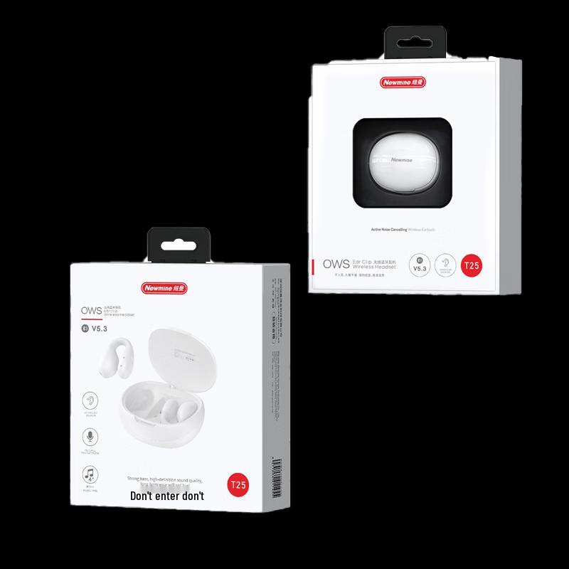 Newman T25 Open-Ear Bone Conduction Bluetooth Earbuds