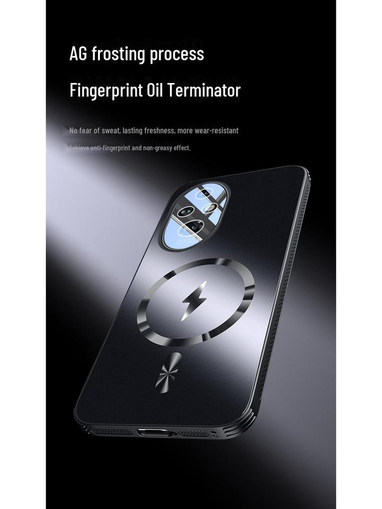 Honor 200/200pro 5G Magnetic Protective Case with Lens Film