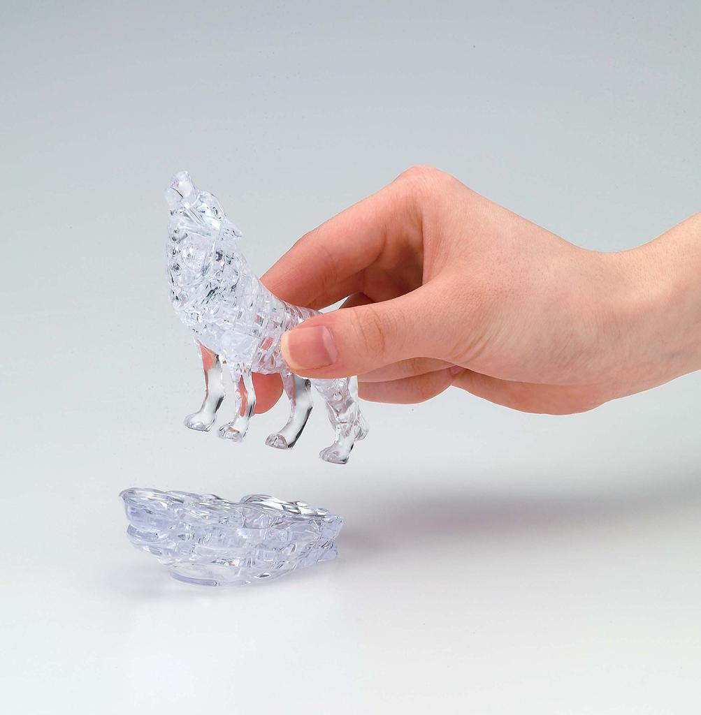 37-piece Crystal Puzzle Silver Wolf