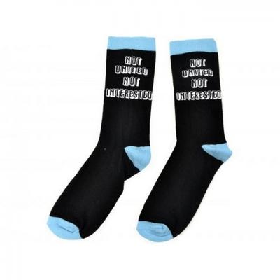 Team Direct Childrens/Kids Not United Not Interested Socks