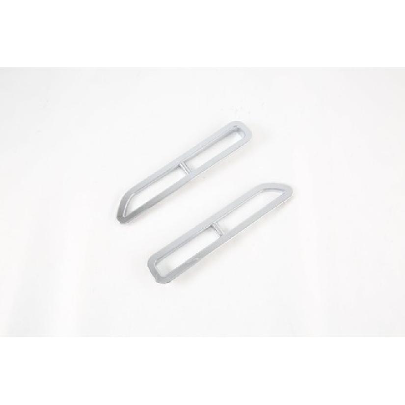 Chrome Rear Fog Light Cover Trim For Ford F150 2015- Decoration 2PCS