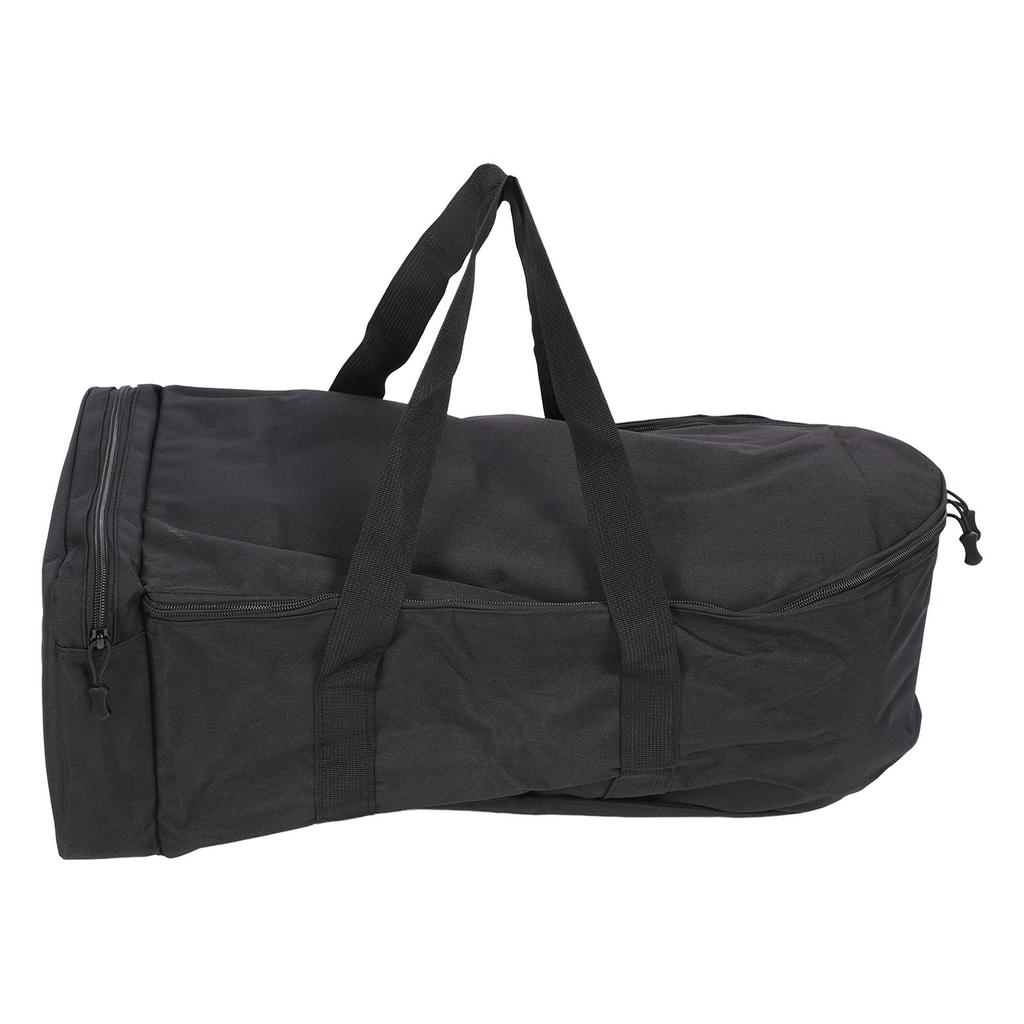 Aufbewahrungstasche für Futterboot zum Angeln, tragbar, wasserdicht, 1000D Oxford-Gewebe, Tackle, Universal-Tragetasche, Schwarz