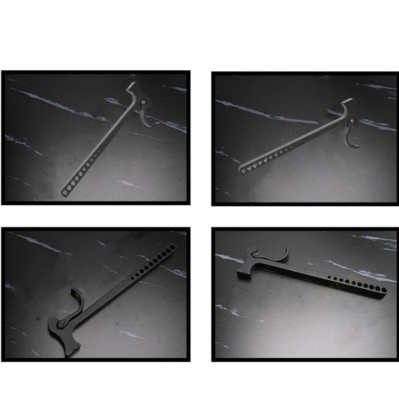 Zweiseitiger Gummi-Metall-Demontagehammer Werkzeug für Bühnenbolzenständer Aufbau Legierungsstahl Ergonomischer Griff Montageausrüstung