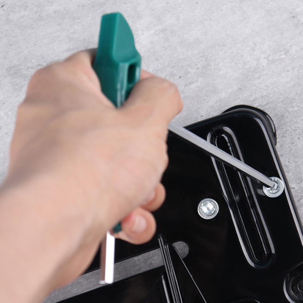 Heavy Duty T Bar Hexagonal Key Wrench With Ergonomic Grip Accuracy Machined Hexagonal Tool Ideal For Automotive Maintenance
