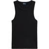 Polo Solid Slim Fit Tank Top Women Tops WMPOKNINC020237-001