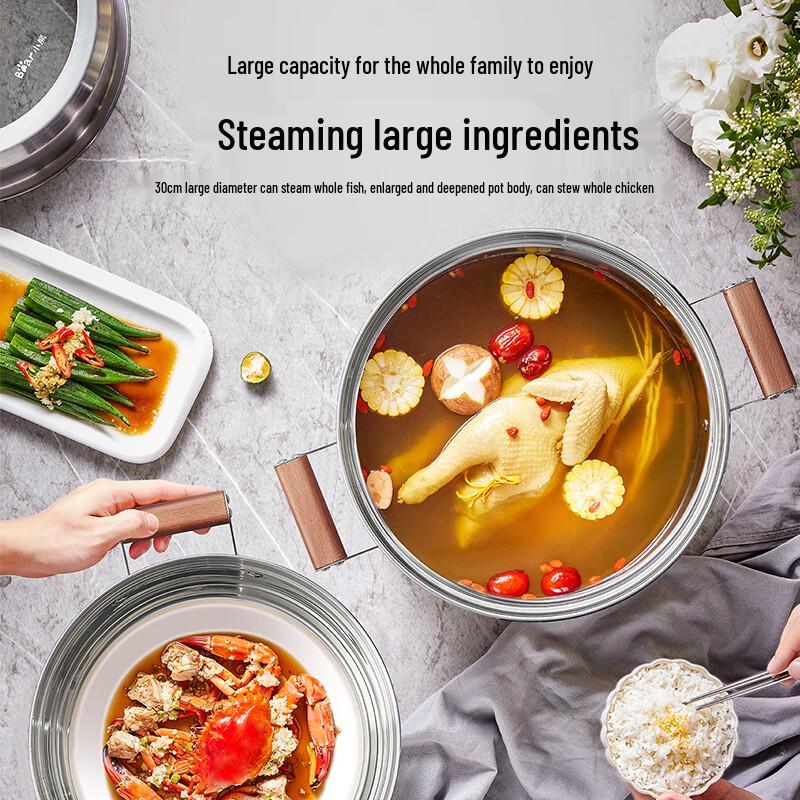 Bear Multi-Layer Steamer Pot