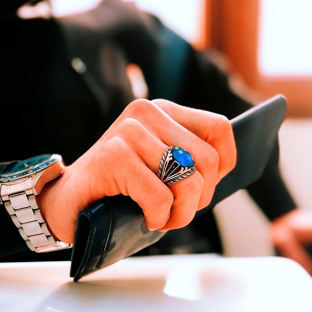 Zirkon Taşlı 925 Ayar Gümüş Yüzük