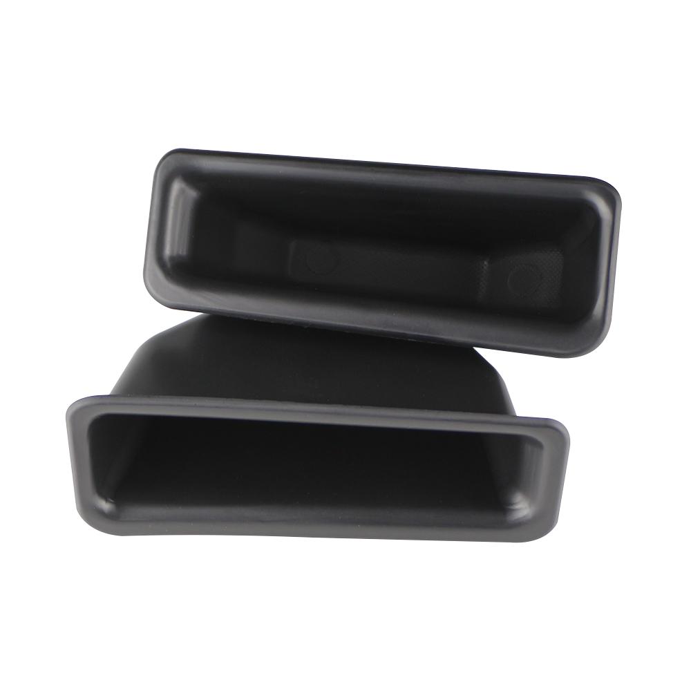 2 Pièces ABS Boîte de Rangement Accoudoir de Porte de Voiture pour Ford Explorer 2011 - 2025 Étui Support Conteneur Organisateur Accessoires