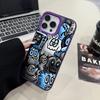 Phone Case for iPhone 15 16 Pro Max 11 13 Pro 14 Plus 12 11Pro 15Pro Max 16e Shell Cover Fundas Super Cool Black Graffiti