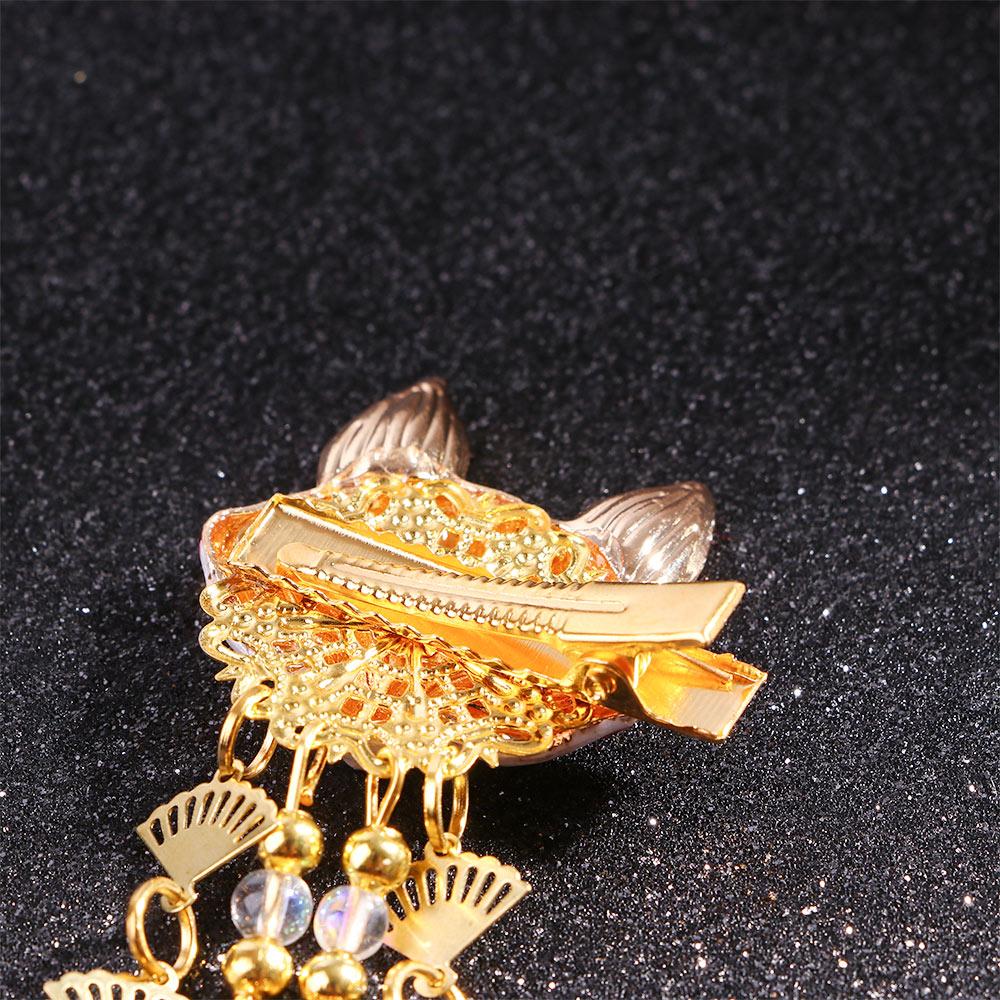 Cos Props Cute Handwork Hanfu Tassels Kimono Hair Clip Hairpin Hair Accessories Rabbit