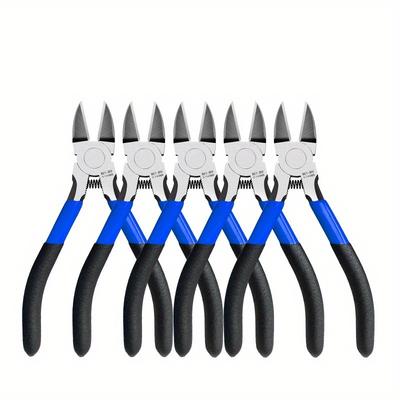 5 inch 6.5 inch Flush Cutter, Kniptang voor knutselen, elektra, sieraden maken, Precisie draadkniptang, Kleine draadkniptang, Ultrascherpe draadknippers