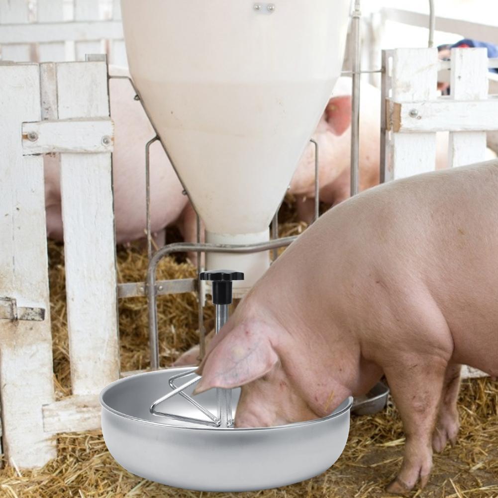 Feeding Bowl, Feeding, Feeding Container with Plastic Grooved Rod, Stainless Steel