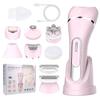 New Hair Clipper Ladies Shaving 7 in 1 Multifunctional Hair Removal Instrument Body Hair Removal Eyebrow Knife Private Shaving Knife