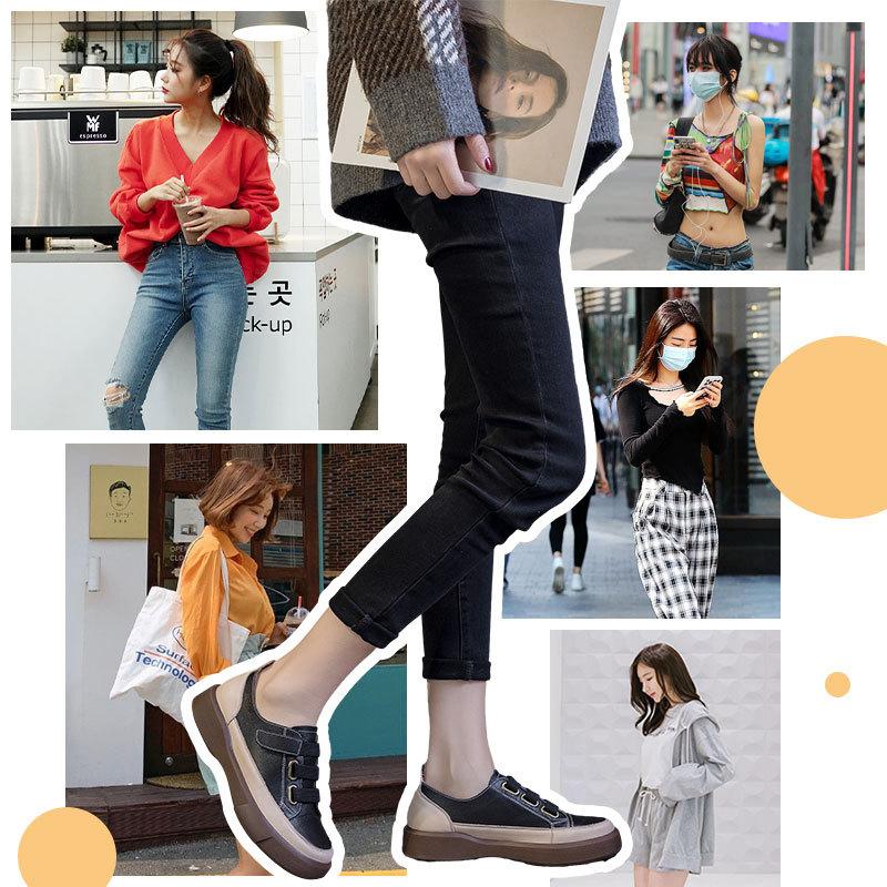 2025 new spring, summer and autumn large size retro first-layer cowhide single shoes women's flat bottom round head soft sole low-top shoes