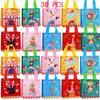 30pcs Non-Woven Circus Party Gift Bags with Handles Cartoon Animal & Performer Reusable Tote Bags Birthday Decorations Gift Bags