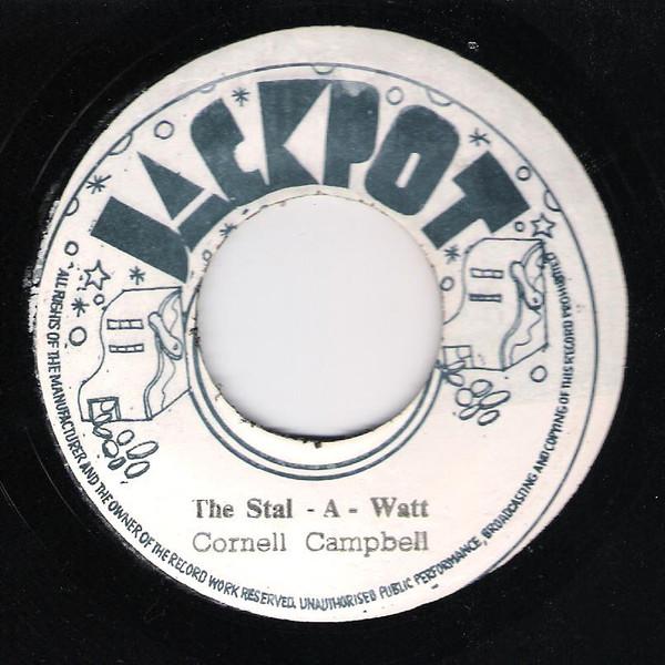

7inch Record CORNELL CAMPBELL - The Stal-a-Watt none Jackpot 1977 Jamaica Reggae, Ska & Dub Used