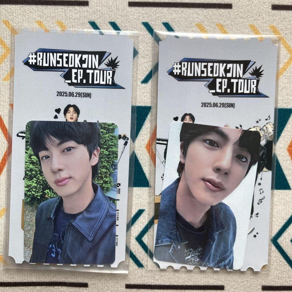 [USED] BTS 6/29 Jin RUNSEOKJIN_EP.TOUR IN GOYANG 2 tickets