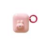 Applicable To Airpodspro3 Apple Bluetooth Headset Cover Airpods1/2 Generation Pink Cute Rabbit Cartoon